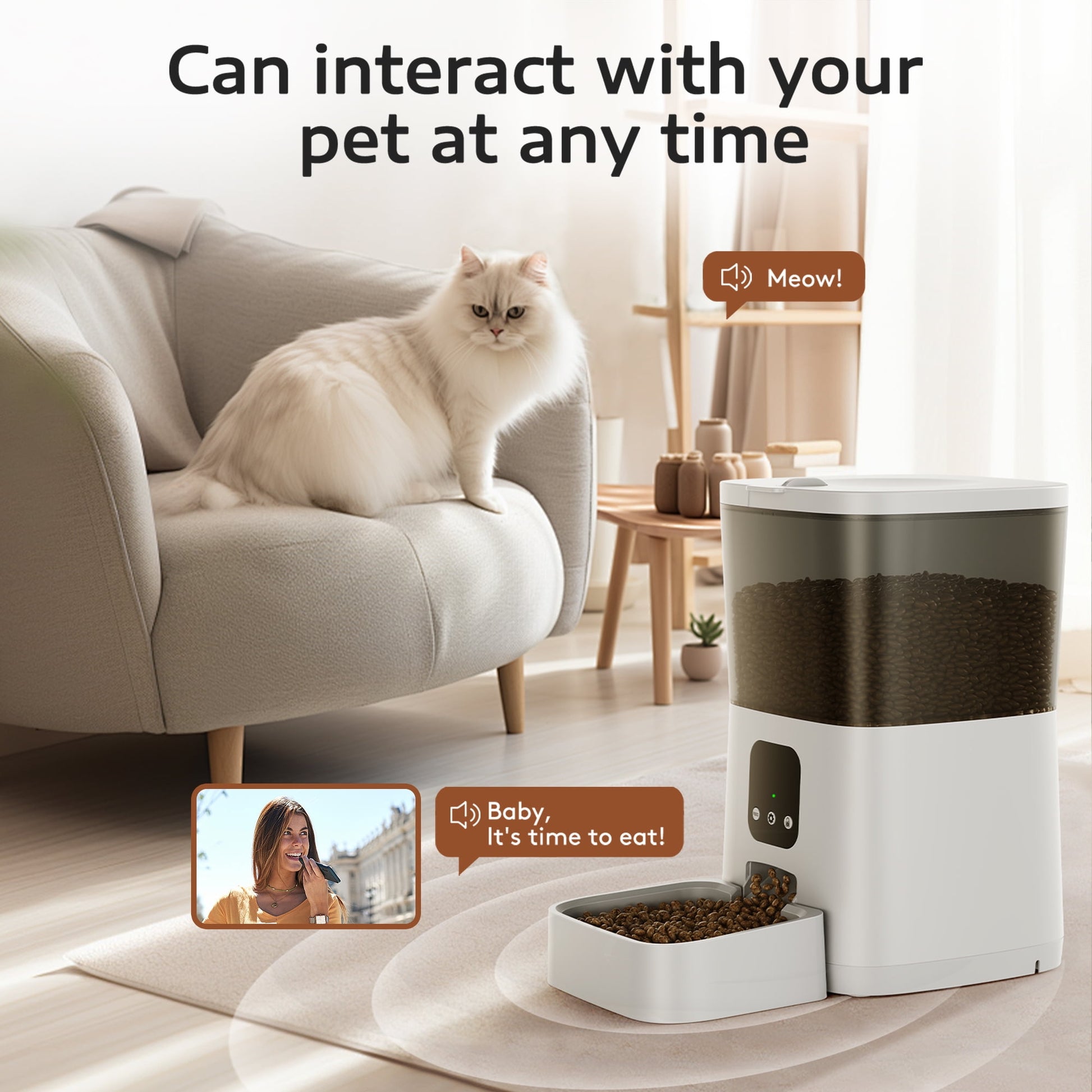 Smart Automatic Food Dispenser for Pets