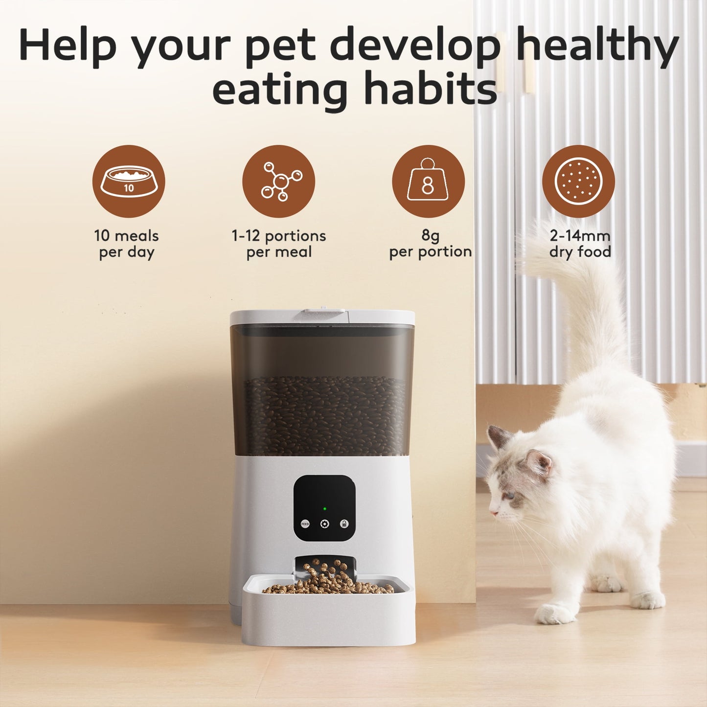 Smart Automatic Food Dispenser for Pets