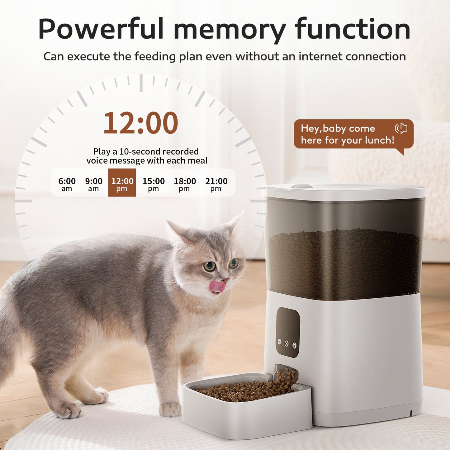 Smart Automatic Food Dispenser for Pets