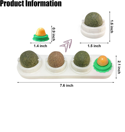 Catnip Ball Toy Set