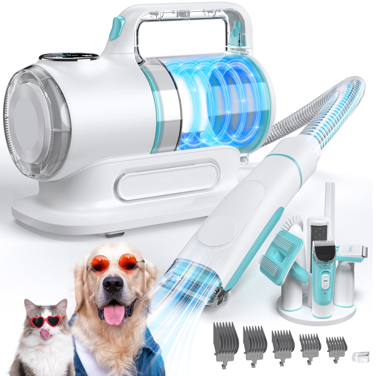 6 in 1 Pet Grooming & Vacuum Kit